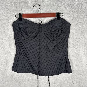 Cadolle Creation Adjustable Black Corset Size L New With Tag $998
